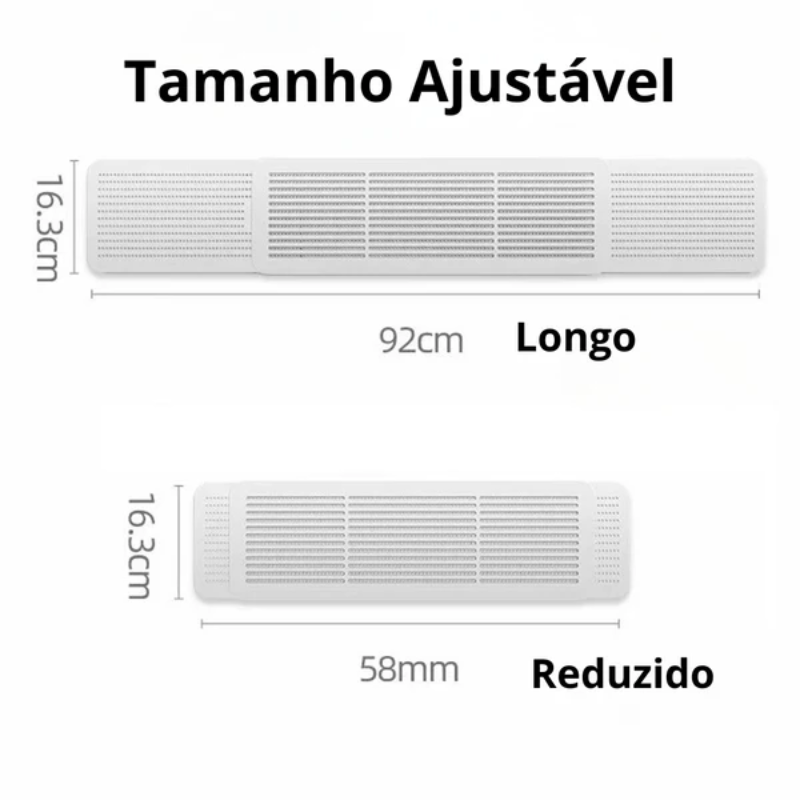 Defletor de Ar Condicionado - Prático e Ajustável