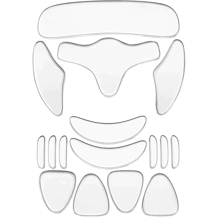 Adesivo de Silicone Antirrugas e Linhas de Expressão Clear Women (16 Peças)