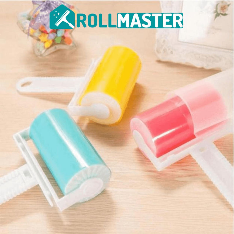 Roll Master® - Rolo removedor de pelos de roupas reutilizável